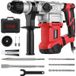 Teeno - Marteau perforateur 1500W 7J 6 vitesses 4 fonctions SDS-Plus anti-vibration
