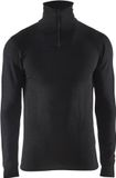 Blaklader XWARM 1/2 rits onderhemd - Zwart - XXXL