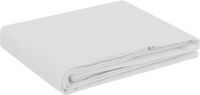 vidaXL Tafelkleed Ovaal Wit 130 x 220 cm Polyester