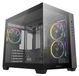 DEEPCOOL CG330 Boîtier PC Micro-ATX Mini-tour avec 3 ventilateurs ARGB, Noir