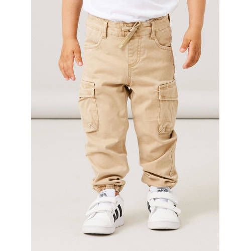 NAME IT MINI NMMBEN Regular Fit Trousers - Sand
