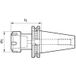 Fortis Mandrin à pince DIN69871ADB SK40 ER25 A65