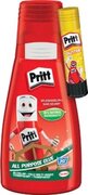 Pritt Alleslijm flacon 100 gram met gratis glitter lijmstift