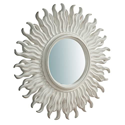 BISCOTTINI INTERNATIONAL ART TRADING Shabby Chic wandspiegel 45x45 cm | Ingangsspiegel