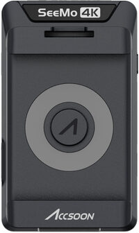 Accsoon SeeMo Pro 4K voor iOS - MFI Certified Video Capture Adapter HDMI naar USB-C / Lightning - Voor Het Opnemen en Streamen - SD-kaart Input Inbegrepen