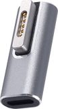 Avizar Adaptateur compact MagSafe 2 vers USB-C Power Delivery pour MacBook Argent