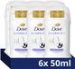 DOVE Advanced Care Anti-Transpirant Deodorant Stick - Invisible Dry - 6 x 50 ml