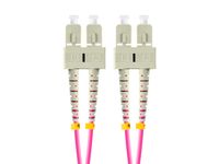 Lanberg InfiniBand en Glasvezelkabel 5 m SC Violet