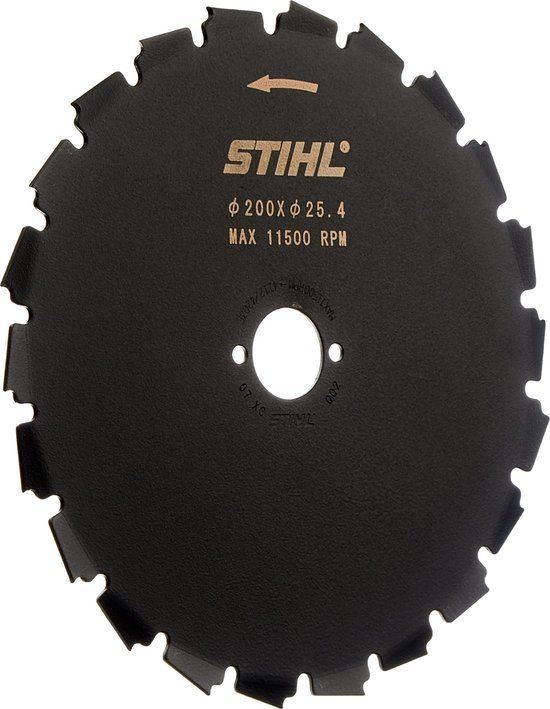 Stihl 41127134203 Cirkelzaagblad met Beitelbetanding - 200mm