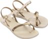 Ipanema Sandale Femme Claquettes - Beige/Or