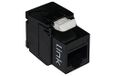 LINK LK6AUTB stekker Keystone Jack Rj45 categorie 6A Utp Tooless kleur zwart 180° vergulde contacten 50 micron