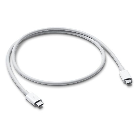 Apple Thunderbolt 3-kabel (USB-C) - 0,8 m - Wit