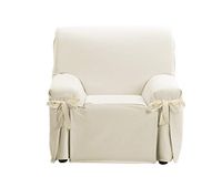 Martina Home Riga Bankhoes met strikken, beige