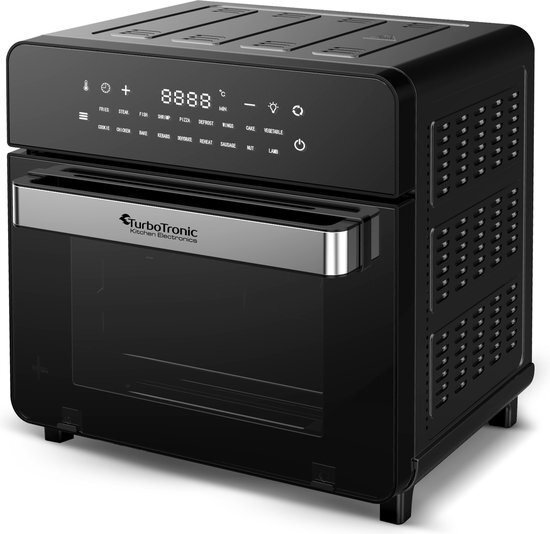 TurboTronic AF5 Heteluchtfriteuse - Airfryer XXL - 15L - Zwart