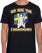 Bellatio Decorations Verkleed shirt voor heren - Zweden - zwart - voetbal supporter - themafeest XXL