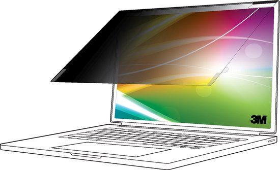 3M Bright Screen Privacy Filter voor Dell XPS 16