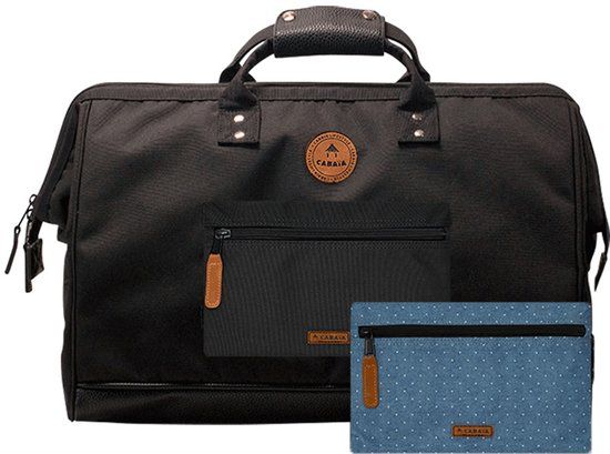 Cabaïa Cabaia Handbagage reistas Duffle Zwart