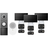TP-Link Tapo C645D Solar Kit 3-Pack + D235 Smart Battery & Wired Doorbell
