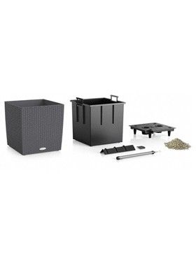 Lechuza Trend Cube Cottage All inclusive set graniet - 4008789153821