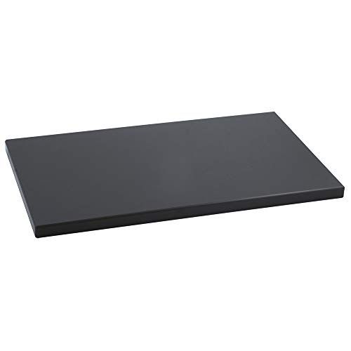 Metaltex 73381538 snijplank, polyethyleen 50 x 30 x 2 cm zwart