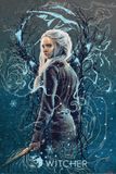 Netflix Your Decoration B.V. Poster - The Witcher Ciri The Swallow - 91.5 X 61 Cm - Multicolor