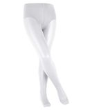 FALKE Pure Matt 30 DEN panty kinderen wit - maat 110-116