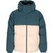 Adidas Icecat Down Regen-pufferjack voor heren, mineraalgroen/magisch beige