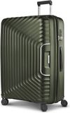 Redolz Essentials 01 4 wielen Trolley L 77 cm met uitbreidingsplooi - Harde bagage - TSA slot - olive metallic