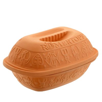 RÖMERTOPF 109 05 Braadpan - Terracotta - 2 Personen - 1.5 kg - Met Deksel