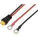 TRU COMPONENTS Ringkabelschoen voor XT60-aansluitkabel 0,25 m TC-13619316 Zwart, Rood