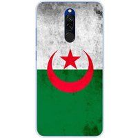 Xiaomi Drapeau algerie bedrukt siliconen hoesje compatibel met Xiaomi Redmi 8