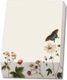 Bekking & Blitz Memoblok - Botanisch - Vlinder - 9 x 14 cm