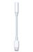 2GO 797008 audio kabel 0,1 m 3.5mm USB Type-C Wit