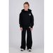 Vingino oversized hoodie met logo - zwart
