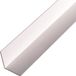 Heering profil d'angle PVC blanc 30 x 30 x 2mm x 2.6 mètre