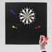 Merkloos Dartbord Wandbeschermer van Vilt - 60 x 60 cm