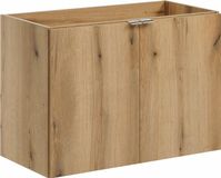 AC-Déco Coast Wastafelonderkast 80 cm Eikenhout 2 Deuren Zachte Sluiting