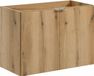 AC-Déco Coast Wastafelonderkast 80 cm Eikenhout 2 Deuren Zachte Sluiting