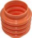 Faltenbalg 130x130x200, kleur oranje