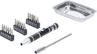 BGS technic BGS Do it yourself precisie schroevendraaier bitset met magnetische houder 21 delig