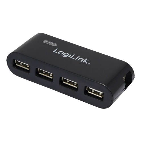 LogiLink UA0085 USB Hub - Zwart