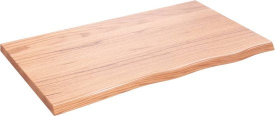 VidaXL Wandschap Eikenhout Lichtbruin 100x60cm
