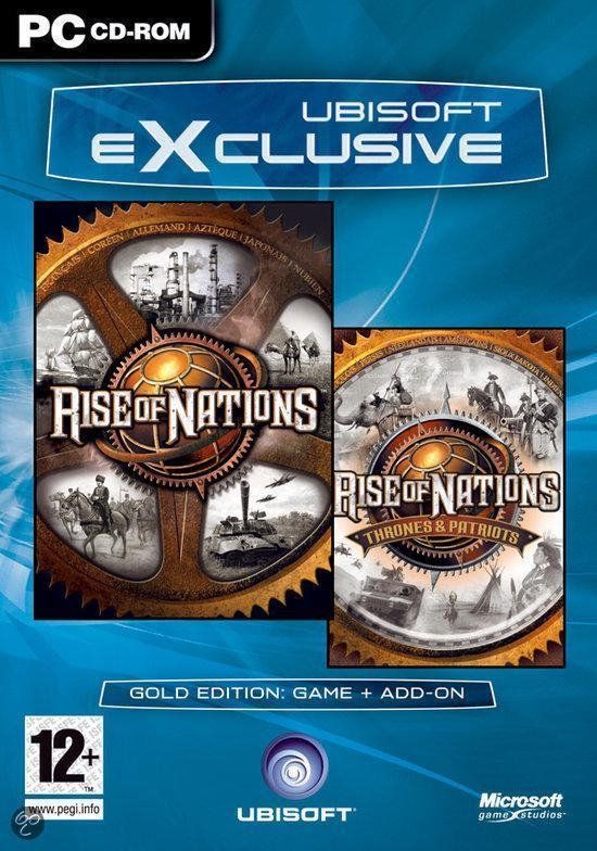MSL Rise of Nations Gold Special Edition Strategie CD-rom Windows