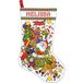 Design Works Santa Slee Kousen, Multi-Color