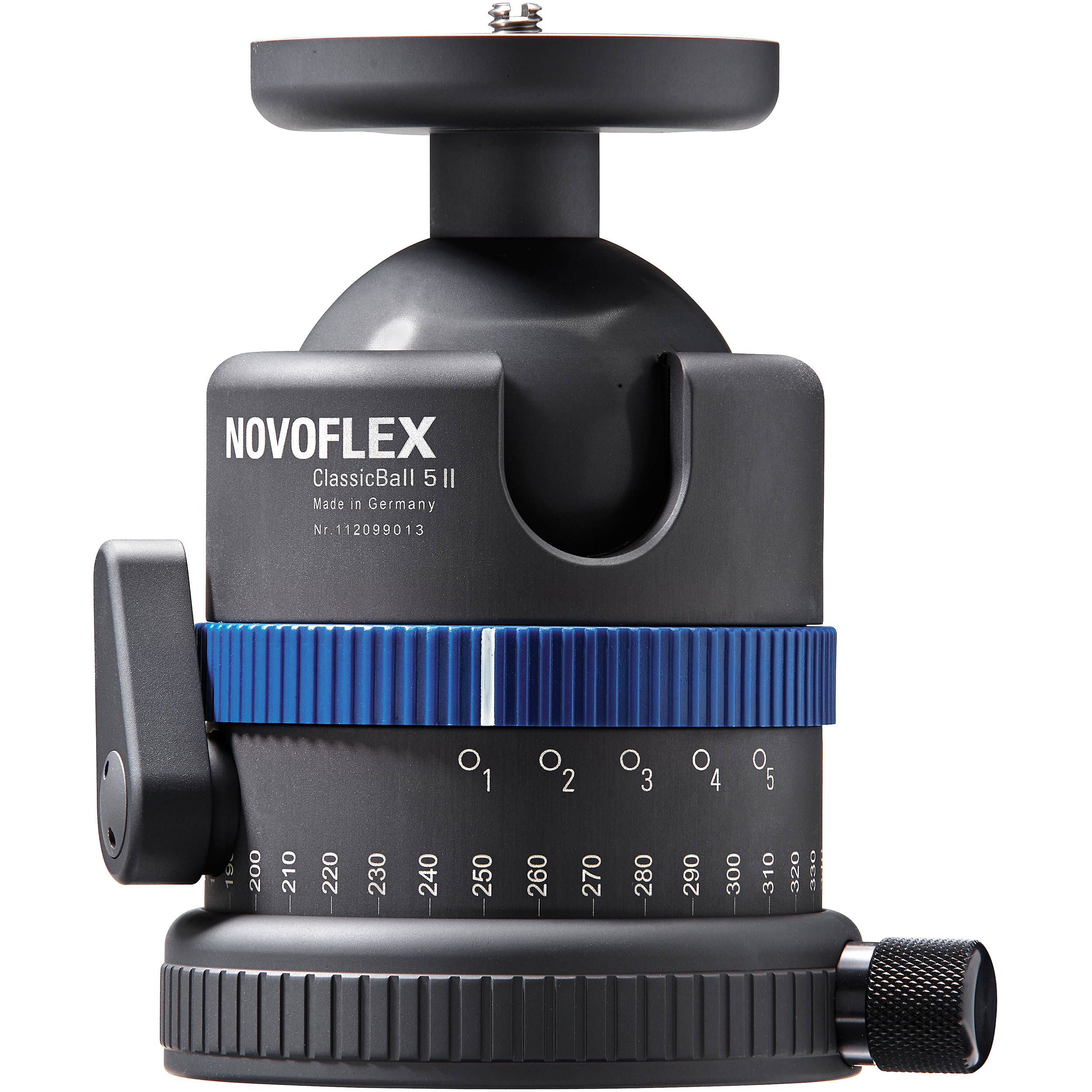Novoflex CB5 II - Statiefhoofd - Zwart/Blauw