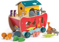 Tenderleaf Toys Houten Speelboot - Ark van Noach - FSC Hout - Vanaf 18 maanden
