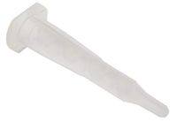 RS PRO Mengmondstuk 58 mm, voor 50 ml acryllijm, bajonetcartridges, 7 stuks, verpakking van 10 stuks