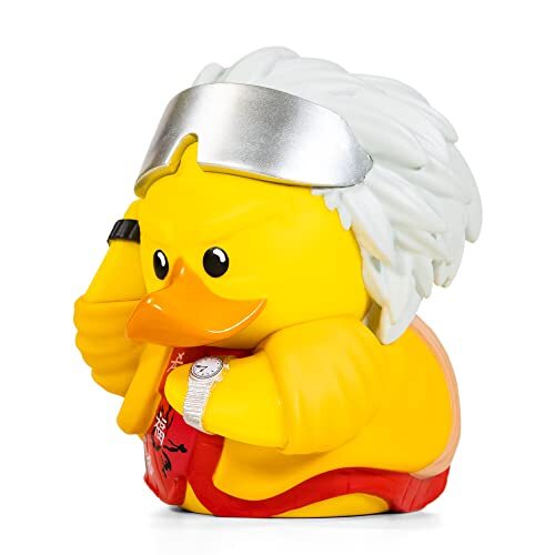 tubbz Back to the Future Doc Brown 2015 Collectible Duck Figurine - Officiële Back To The Future Merchandise - Uniek Limited Edition Collectors Vinyl Gift