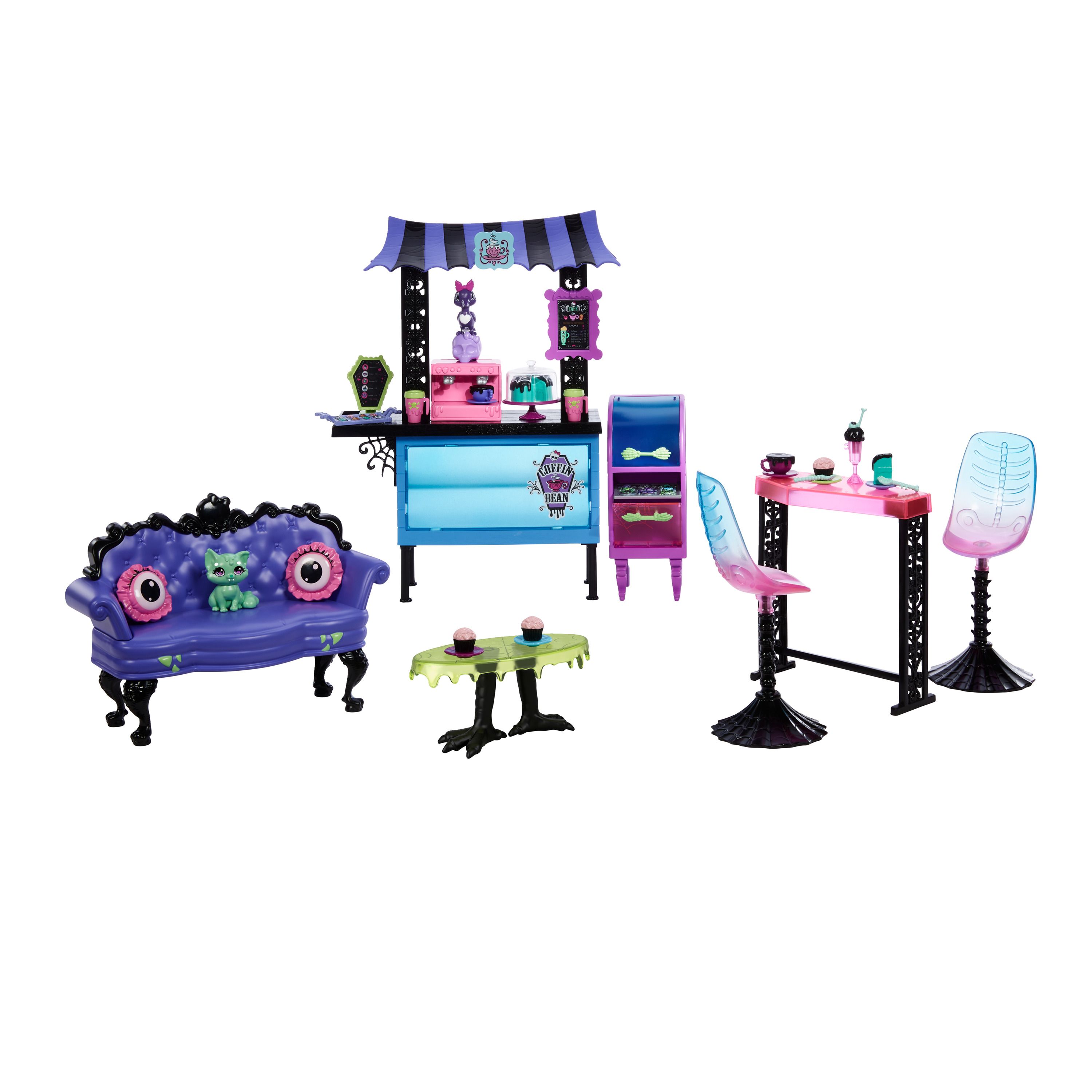 Monster High De Doodlopende Koffieboon Speelset