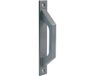 Amig Deurgreep Schuifdeur Schuifdeurgreep – 198 x 25mm – Aluminium – Loftdeur - Mat Zilver